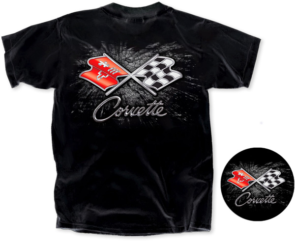 Splash C3 Emblem Corvette T-Shirt